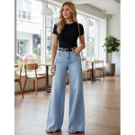 CALÇA Jeans WIDE LEG-  PANTALONA