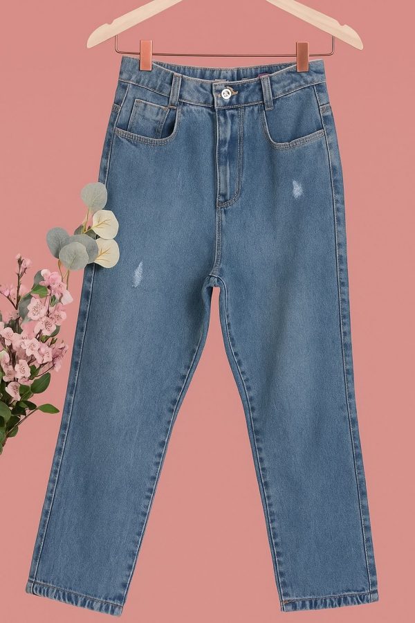 Calça Jeans Cargo
