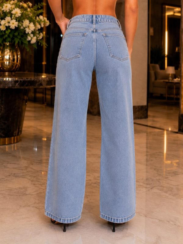 Calça Jeans Wed Leg Premium